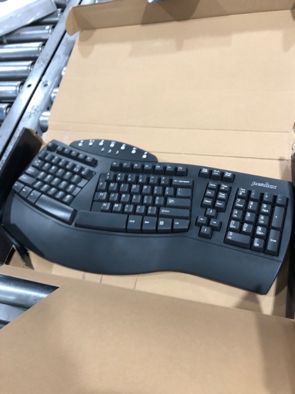 Photo 2 of Wireless Ergonomic Keyboard with Gel Wrist Rest Bundle