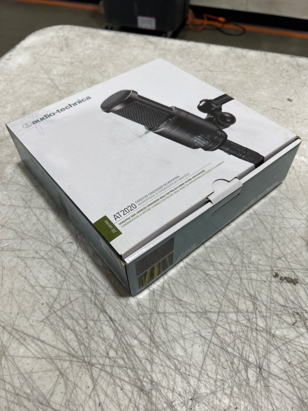 Audio Technica At2020 Cardioid Condenser Studio Xlr Microphone Ideal For Project Home Studio Audio Technica At2020 Cardioid Condenser Studio Xlr Microphone Ideal For Project Home Studio