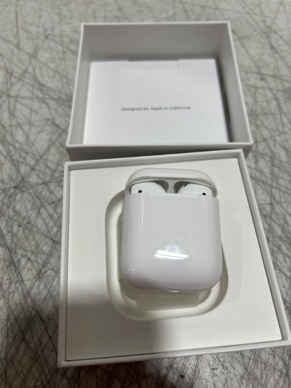 Photo 3 of Apple AirPods with Charging Case (Latest Model)