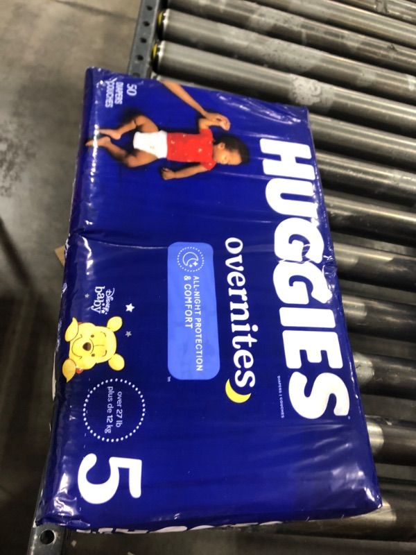 Photo 2 of Huggies Overnites Size 5 Overnight Diapers 50 CT