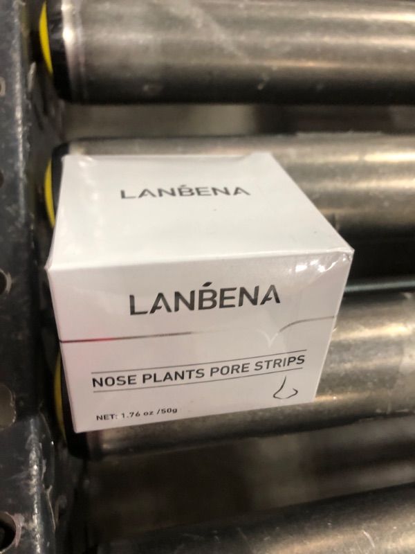 Photo 2 of LANBENA Pore Strips (50g/1.76 Oz), 100 pcs Nose Strips, Blackhead Remover Mask, NOTICE: Cream Goes Dried out & Rubbery At Low Temperature, Place Bottle in Boiling Water to Soften