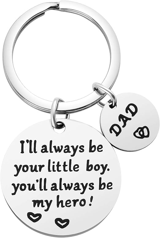 Photo 1 of Gifts for Dad from Daughter Son, Dad Gifts for Fathers Day Birthday Christmas, As My Dad and Best Friend Love Always Keychain