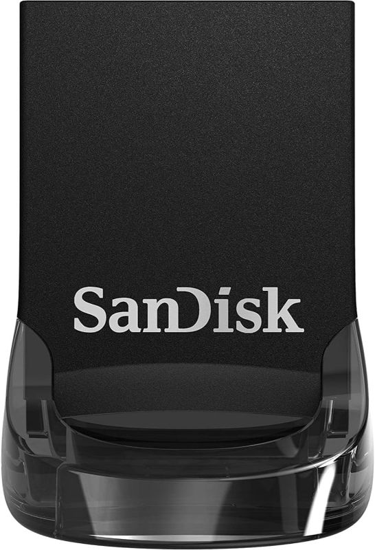 Photo 1 of SanDisk 128GB Ultra Fit USB 3.2 Gen 1 Flash Drive - Up to 400MB/s, Plug-and-Stay Design - SDCZ430-128G-GAM46, Black
