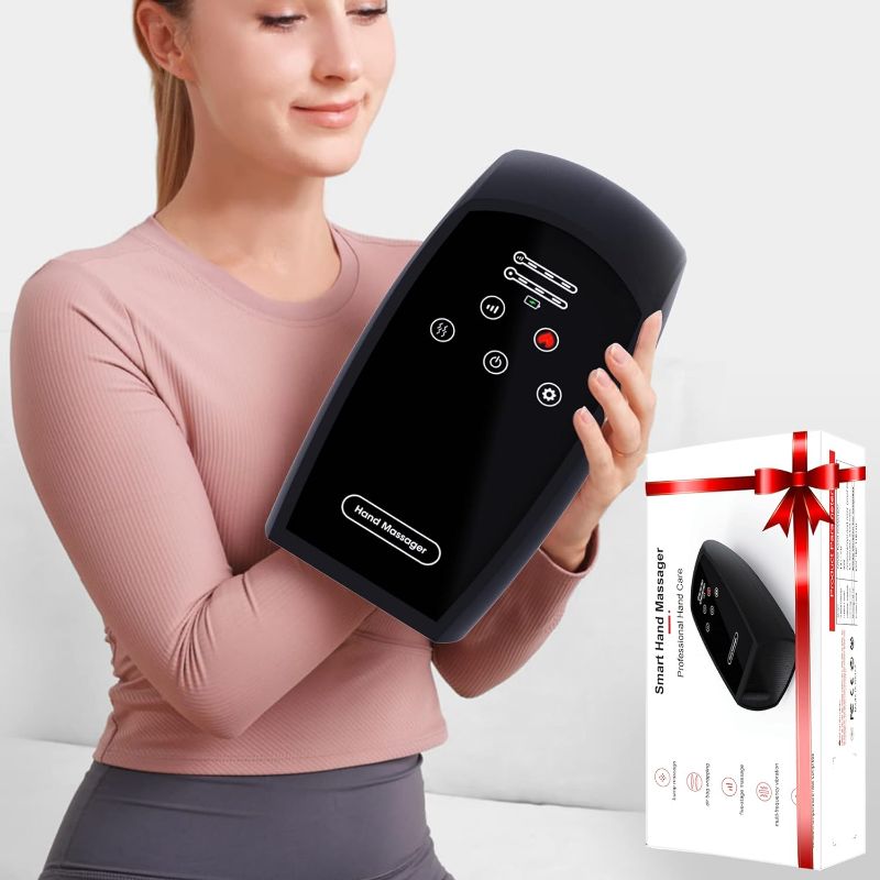 Photo 1 of Hand Massager - Lightning Deals of Today Prime,Prime Deals Today 2024 - Birthday Gifts for Women,Gifts for Women/Men,Teen Girl Gifts Trendy Stuff,Wedding Gifts(Black)
