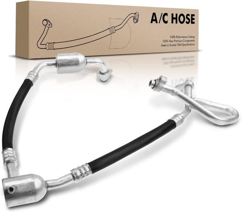 Photo 1 of A-Premium A/C Suction Line Hose Assembly Compatible with Cadillac, Chevrolet, GMC Models - Suburban 1500 2500, Tahoe, Yukon, Escalade, Compressor to Evap