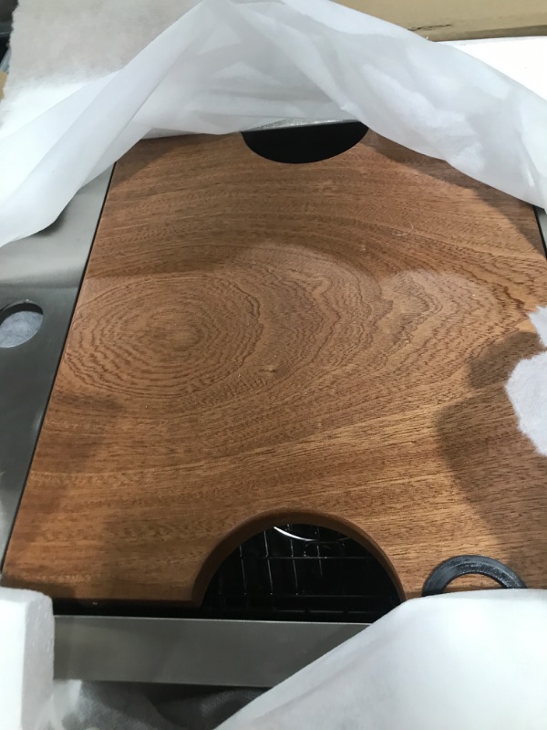 Photo 1 of 15 Inch Bar Sink Drop In-VASOYO 15x15 Inch Drop in Topmount Stainless Steel Workstation Kitchen Sink Bar Prep Sink 16 Gauge Small Single Bowl With Grid & Drain & Cutting Board 15"x15"x9" Stainless Steel-Workstation