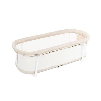 Photo 1 of Baby Delight Snuggle Nest Bassinet, Portable Baby Bed, for Infants 0 – 5 Months, Organic Oat