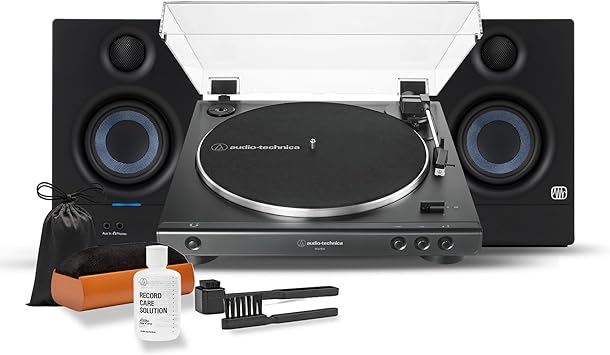 Photo 1 of Audio-Technica AT-LP60X-BK Fully Automatic Belt-Drive Stereo Turntable
