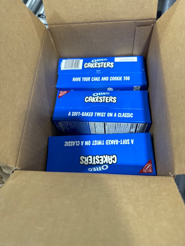 Photo 1 of OREO Cakesters Soft Snack Cakes, 3 BOXES