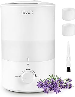 Photo 1 of LEVOIT Humidifiers for Bedroom Large Room Home, 6L Cool Mist Top Fill Essential Oil Diffuser for Baby and Plants, Smart App & Voice Control, Rapid Humidification and Humidity Setting, Quiet Sleep Mode App Smart Control Gray