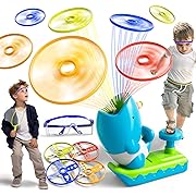 Photo 1 of Bennol Outdoor Game Toys for Kids Ages 3-5 4-8, Flying Disc Launcher Outdoor Outside Toys Gifts for 3 4 5 6 7 8 Year Old Boys Kids, Ideas Outside Outdoor Toys for Kids Toddlers Boys Ages 3-5 6-8 4-8
