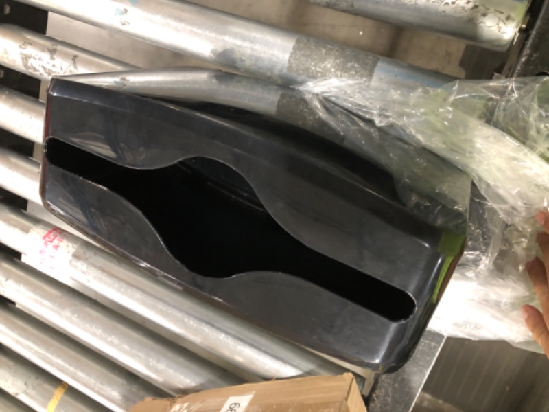 Photo 1 of Countertop Paper Towel Dispenser, Multifold Hand Towel Dispenser, Napkin Dispenser for Kitchen, Bathroom, Toilet, Bedroom Black