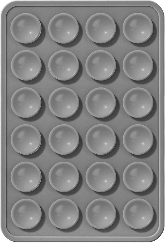 Photo 1 of Silicone Suction Cups for Cell Phone Case Adhesive Holding Durable and Easy to Use (Gray)