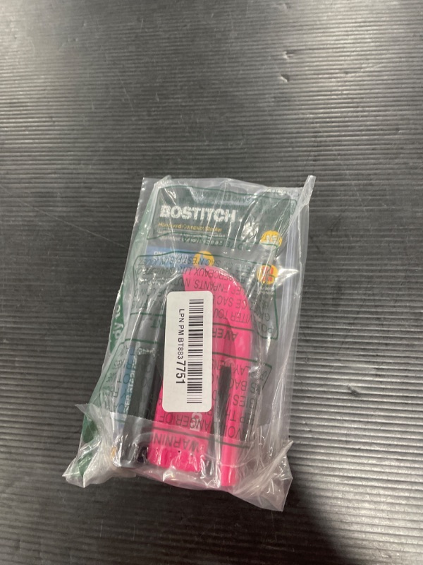 Photo 1 of Bostitch Office inSHAPE15 Stapler - One Finger, No Effort, Spring Powered Stapler - Assorted Colors, No Color Choice (1450)