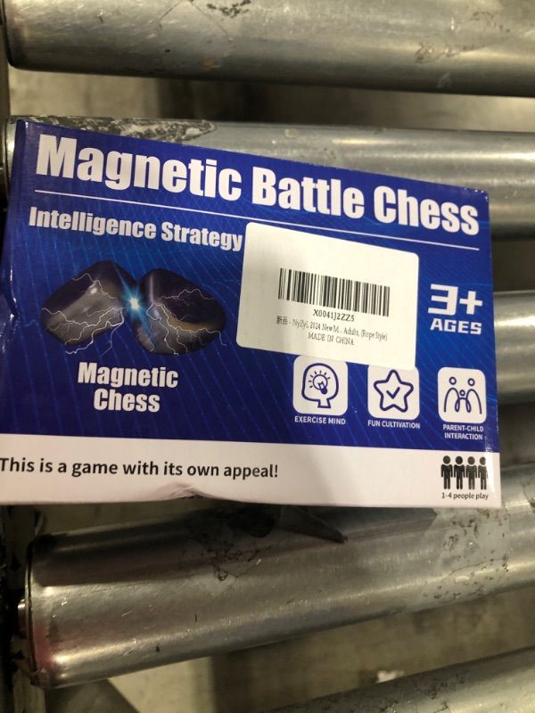 Photo 2 of 2024 New Magnetic Chess Game, Magnet Board Game, Fun Table Top Magnet Game, Magnet Party Game, Magnetic Chess Strategy Game - Family Game for Kids and Adults