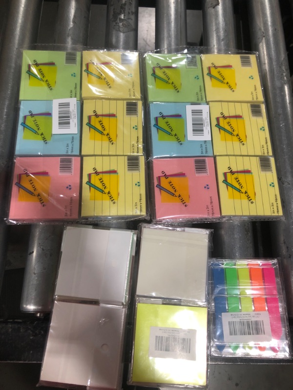 Photo 1 of Sticky Notes, Colorful Self-Stick Note