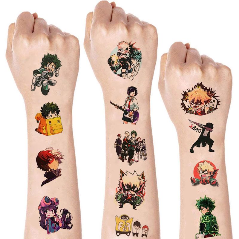 Photo 1 of 12 Sheets Cute Temporary Tattoos for Kids, Party Supplies Anime Party Favors Birthday Decorations Cartoon Party Decorations for Kids Boys Girls Party Game Reward Gifts
Brand: VGNRAR