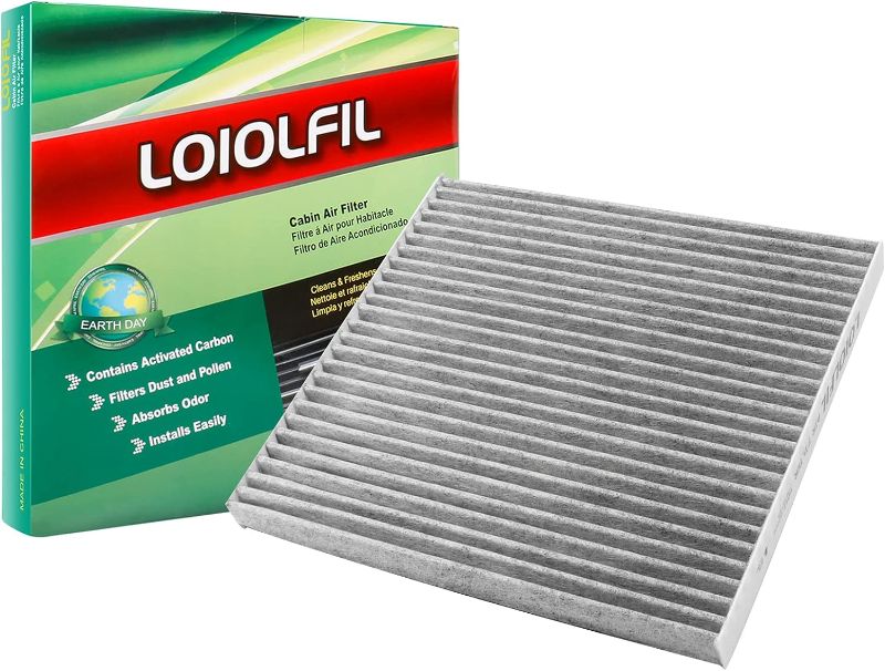 Photo 1 of  Cabin Air Filter Replacement for CF10133 CP133, Fits Toyota Corolla 2002-2008, Matrix 2003-2008, Premium Cabin Filter with Activated Carbon