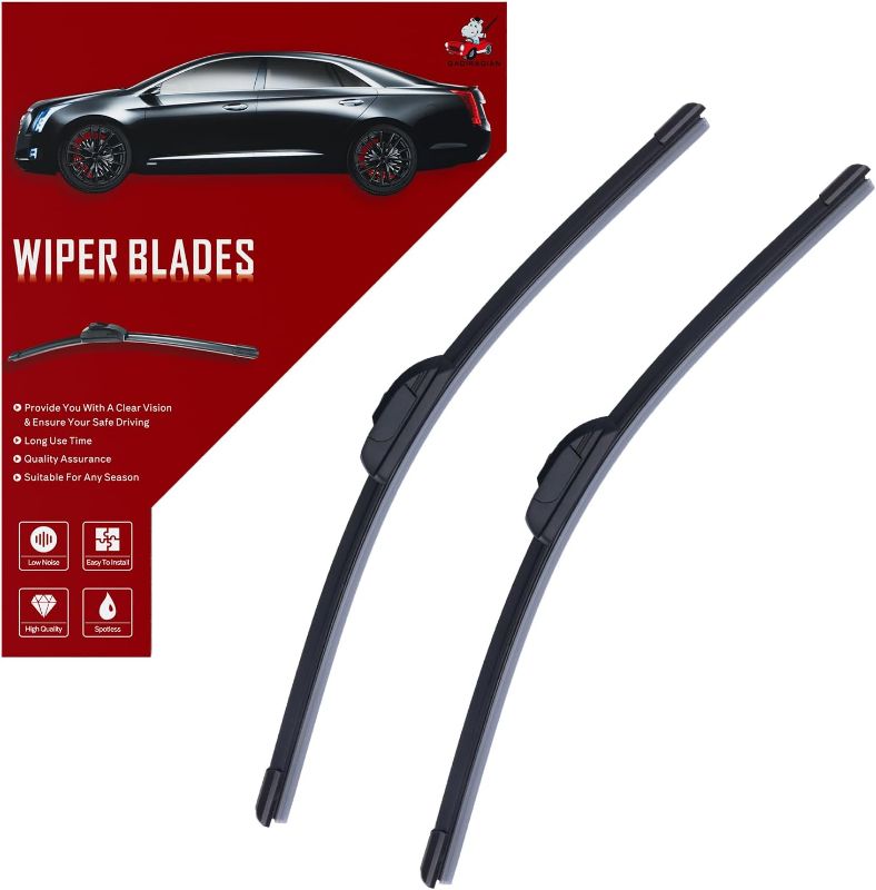 Photo 1 of 20 Inch + 20 Inch Windshield Wiper Blades Replacement for Ford F150 F250 F350 F450 F550 2008-1999 Expedition 06-99 Explorer 10-05 Mustang 04-99 /Blazer S10 04-99 Front Wipers for My Car 2 Pack