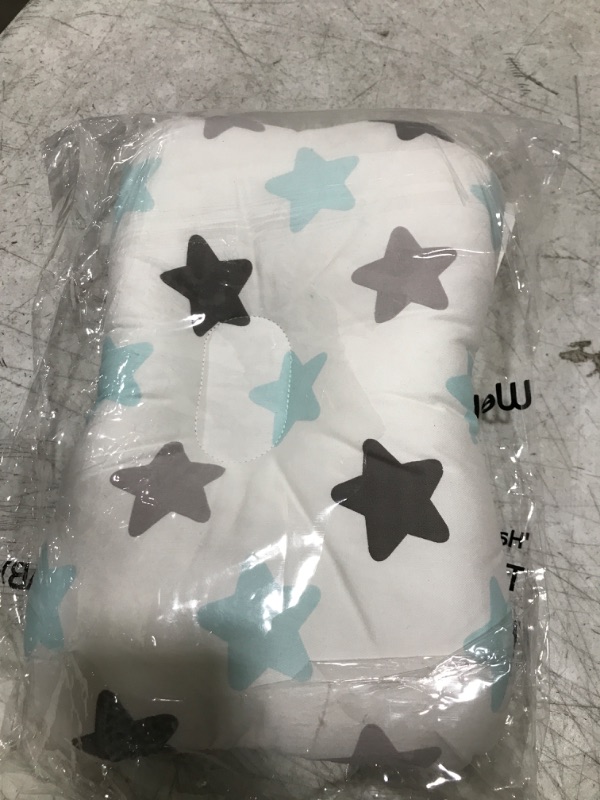 Photo 2 of Baby pillow with star prints.