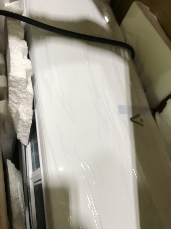 Photo 1 of 18000 BTU Smart Mini Split AC/Heating System 19 SEER Split Inverter Air Conditioner with Pre-Charged Heat Pump & Installation Kit, Cools Rooms up to 1250 Sq. Ft, 208/230V