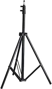 Photo 1 of Light Stand, 7-Foot Photography Tripod Stand, Floor Selfie Ring Light Support for Studio, Umbrella, Backdrop, LED Panel, Speedlite Flashes, Reflector, Strobes, Video Lights