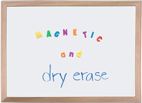Photo 1 of Framed Magnetic Dry Erase Board, 24" x 36", Wood Framed,White