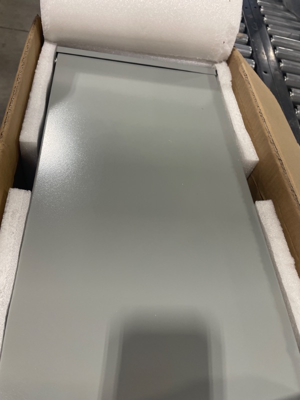 Photo 1 of Hiweld Temporary Power Outlet Panel with 20, 30, and 50-Amp Receptacle Installed,RV Electrical Outlet Panel with Breaker, RV Power Outlet Box Weatherproof (50 amp+30 amp+GFCI 20 amp) Grey