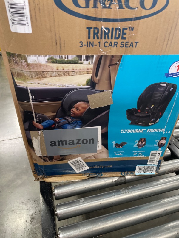 Photo 2 of Graco TriRide 3-in-1 Convertible Car Seat - Clybourne