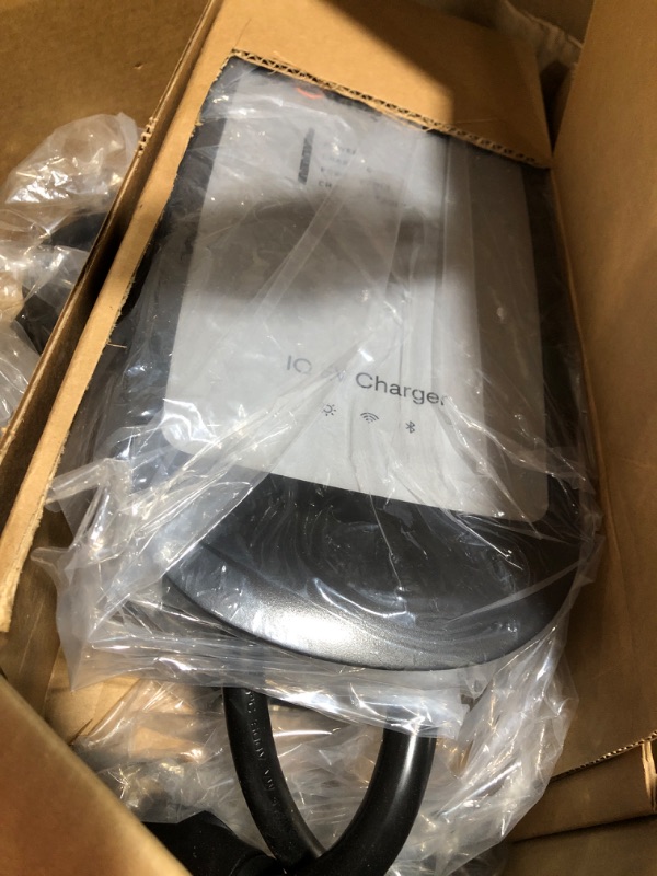 Photo 1 of 40 Amp Plug-in EV Charger - Enphase IQ 50, Level 2 Smart Charging Station with Wi-Fi, Safety Certified, 240v, NEMA 14-50 Plug, 25ft Rugged Cable & J1772 Connector Plug-in w/ Wi-Fi 40 Amp