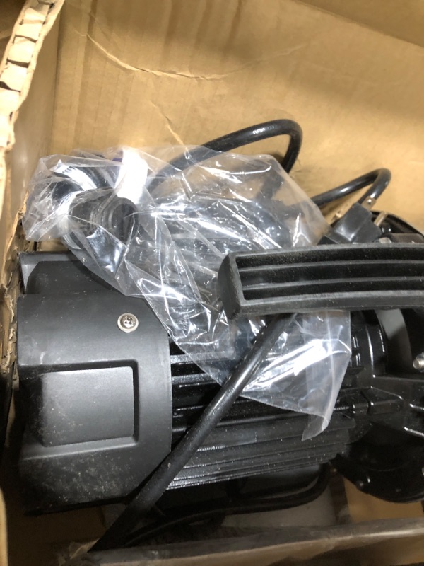 Photo 1 of Aquastrong 1.2HP Portable Shallow Well Pump Garden Pump, 1209GPH, 115V, Stainless Steel, Sprinkler Pump, Water Transfer Draining Irrigation Pump, for Lawn or Garden…