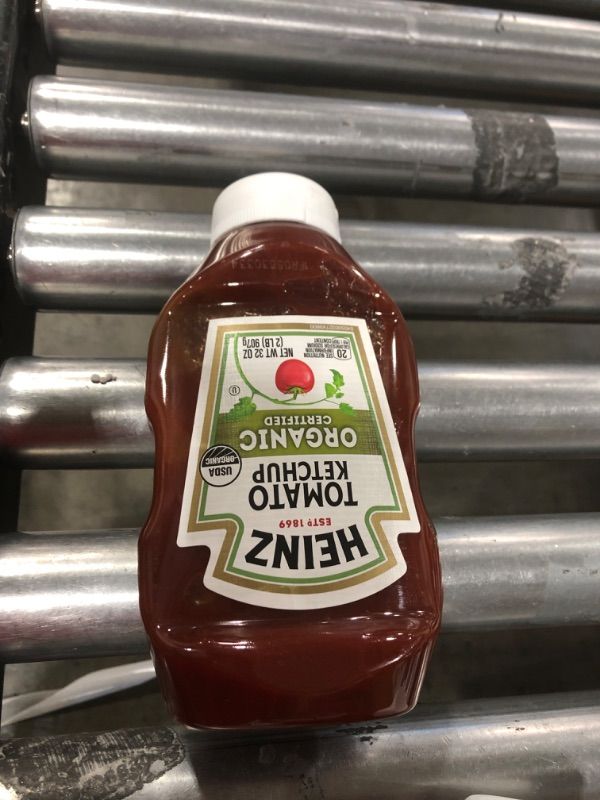 Photo 2 of /Heinz Organic Tomato Ketchup (32 oz Bottle) EXP- 07/06/2024