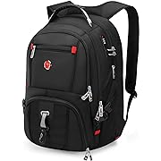 Photo 1 of Omnpak Travel TSA Friendly Laptop Backpack | Anti-Theft Bag with USB Charging Port and Combination Lock, Waterproof - Fits Most 17.3 Inch Laptops and Tablets
