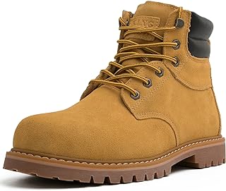 Photo 1 of kingshow Men's Work Boots 9.5 

