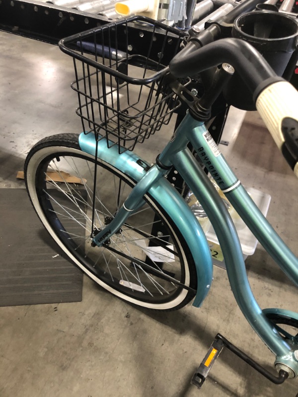 Photo 4 of Huffy 26 Baypointe Women S Cruiser Bike with Basket Pool Blue