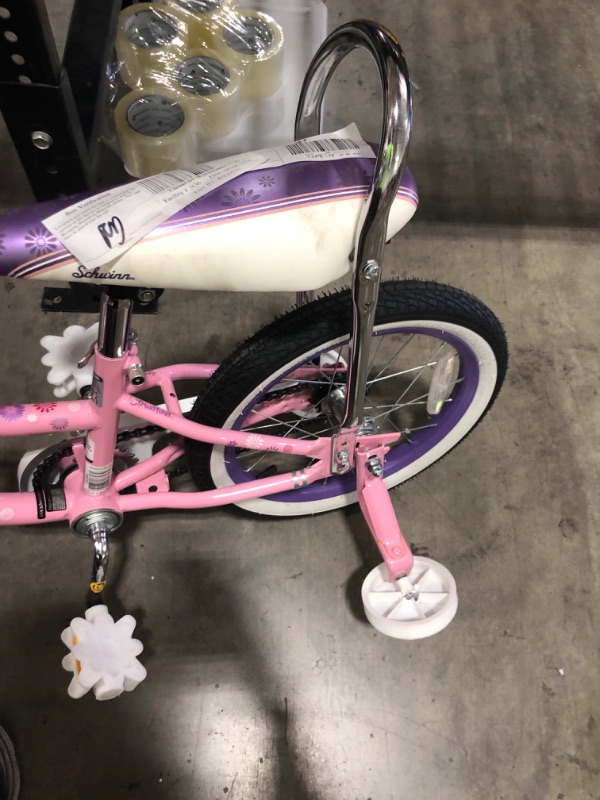 Photo 3 of Schwinn 16 Bloom Kid S Bike with Training Wheels Pink