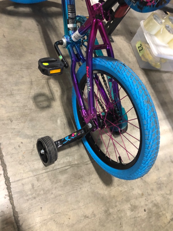Photo 1 of Genesis 18 in. Illusion Girl's Bike, Blue/Purple - Stock Picture only for Reference***