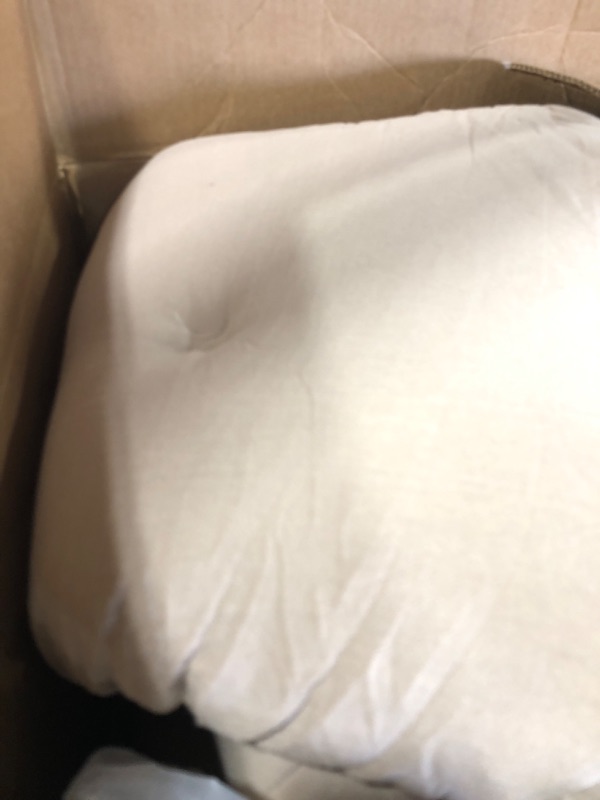 Photo 2 of ZonLi Full Size Futon Mattress 54"x 80", 100% Cotton Memory Foam Floor Mattress Pad,Foldable Tatami Mat Portable Dormitory Sleeping Pad,Roll Up Floor Lounger Bed for Adult Child(Khaki) Khaki 54"x 80"