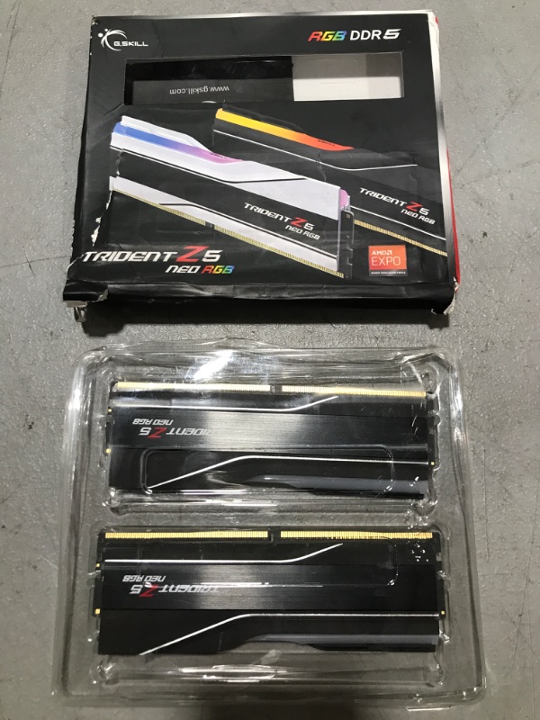 Photo 2 of G.SKILL Trident Z5 Neo RGB 64GB [2 x 32GB] DDR5 SDRAM Memory Kit