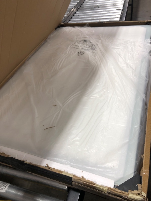 Photo 1 of EchosLife 48x30 LED Bathroom Mirror - Black Aluminum Framed (Front and Backlit), Anti-Fog Lighted Vanity Mirror,Stepless Dimmable Lighted Mirror,3 Colors Smart Mirror(Horizontal/Vertical)