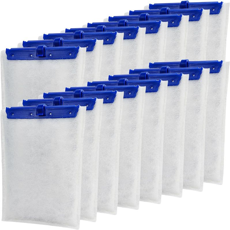 Photo 1 of 16-Pack Large Replacement Filter Cartridges for Tetra Whisper Bio-Bag Filters Large Aaquarium Filter Cartridges for Tetra 20i/40i /IQ20/30/45/60 PF20/30/40/60 Power Filters - Ready to Use
