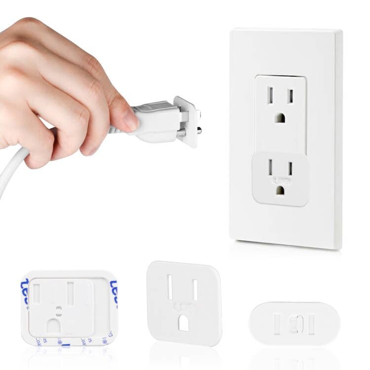 Photo 1 of Baskiss 20 Pack Outlet Protectors Baby Proof Outlet Plug Covers, CPC Certified Easy Install Child Safety Product for Prevention from Electric Hazard
