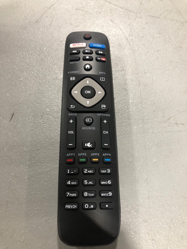 Photo 2 of Genuine Philips NH500UP 4K UHD Smart TV Remote Control
