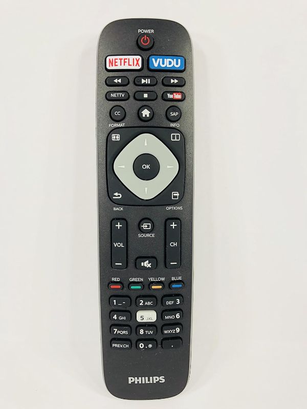 Photo 1 of Genuine Philips NH500UP 4K UHD Smart TV Remote Control
