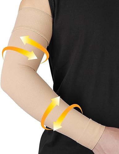 Photo 1 of beister Medical Compression Arm Sleeve for Men Women?Single?, 20-30 mmhg Full Arm Support for Pain Relief, Lymphedema
