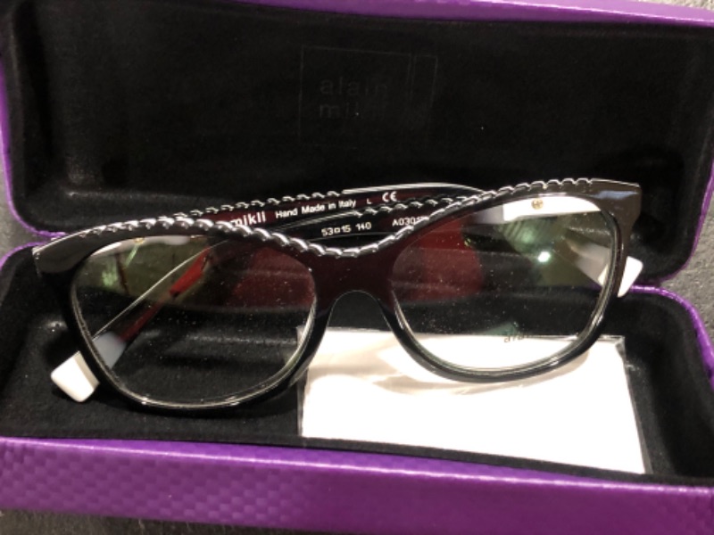 Photo 2 of Alain Mikli Eyeglasses 3017 in Color 3090 in Size: 53-15-140
