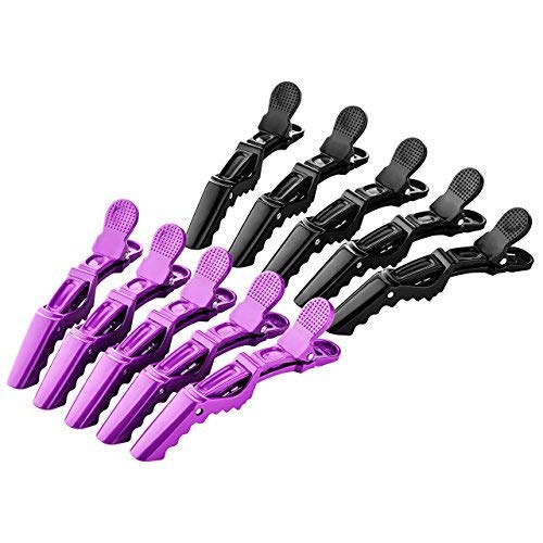 Photo 1 of 12pcs Hair Alligator Clips, Hairpin, Non-Slip Handle, Professional Hair Clips Ideal for Hairdressing, Styling, Sectioning, Curling
X2