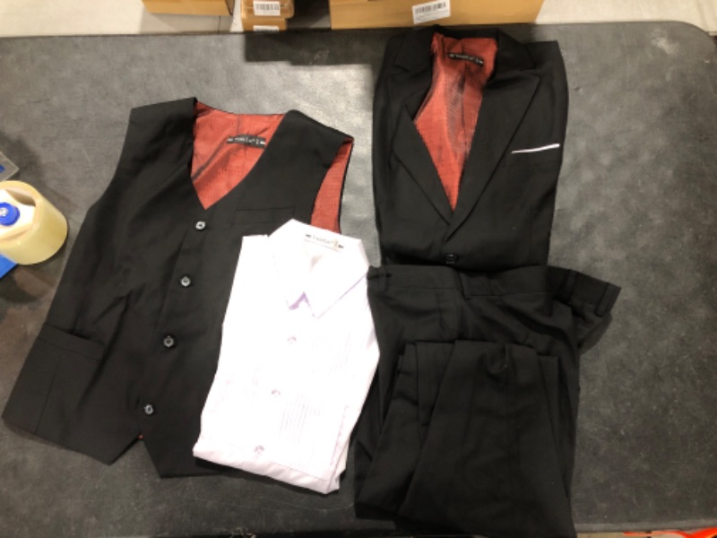 Photo 1 of 4 Piece Dress Suit Size #16 With Size #14 Dress Shirt 