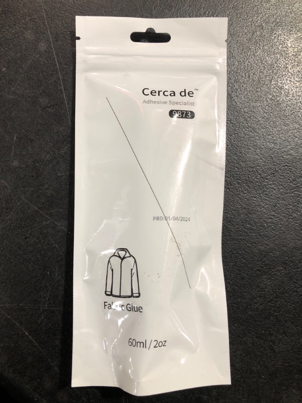 Photo 1 of Cerca de Fabric Glue?Liquid Stitch Fabric Adhesive?Mighty mend it Fabric Glue, Strong, Waterproof Glue for Fabric Repair and Permanent Bonding, 2 oz.
