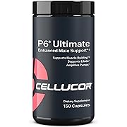 Photo 1 of Cellucor P6 Ultimate - Enhanced Support for Men | Supports Muscle Growth & Strength | Natural Support Supplement with PeakATP, PeptiStrong, LJ100, elevATP, DIM, & SenActiv - 150 Capsules
